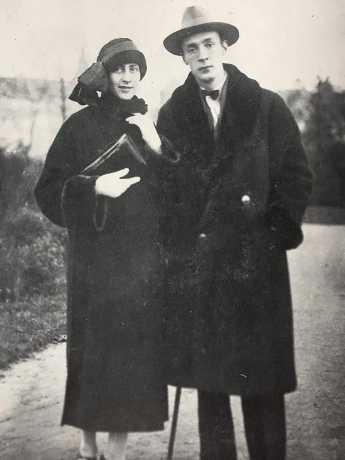 VN and VéN, Berlin, 1923. © The Vladimir Nabokov Literary Foundation.