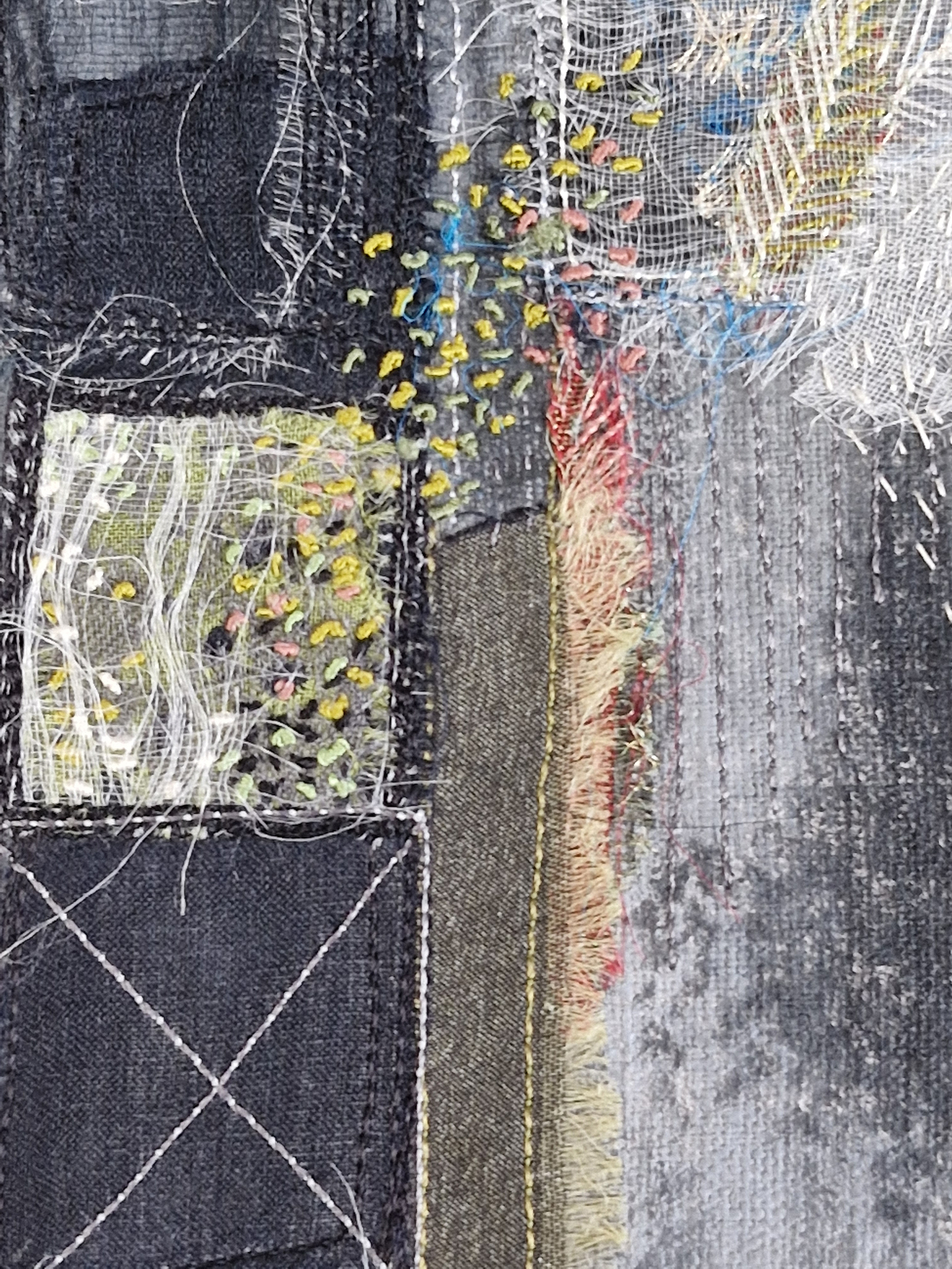 detail of Mary binding